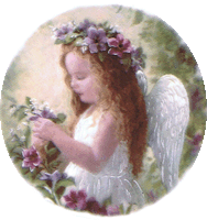 angel, flower, flowers, victorian, pottery, girl