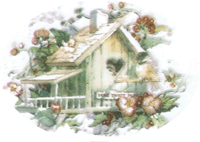 birdhouse, birdhouses, green, floral, flowers, flower, pottery