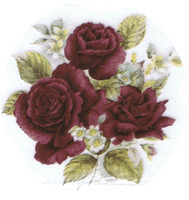 burgundy rose, roses, flowers, flower, pottery