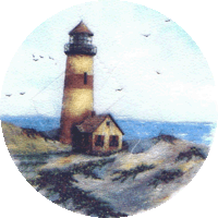 lighthouse, pottery