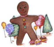gingerbread man, lollipops, christmas, baking, cookies, pottery